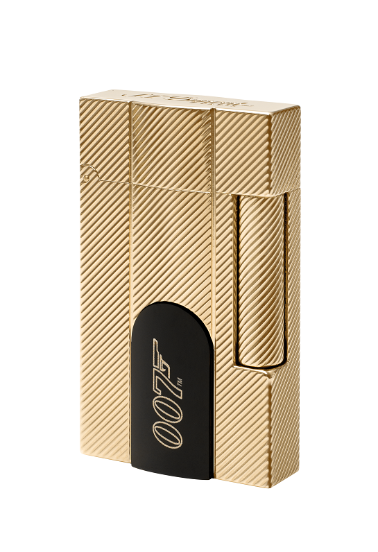 ST Dupont Limited Edition Ligne 2 James Bond 007 - Yellow Gold Connected Lighter